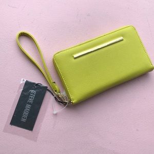 Steve Madden Mustard Yellow Wallet